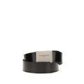 Ceinture Givenchy en cuir de veau noir Bos Taurus