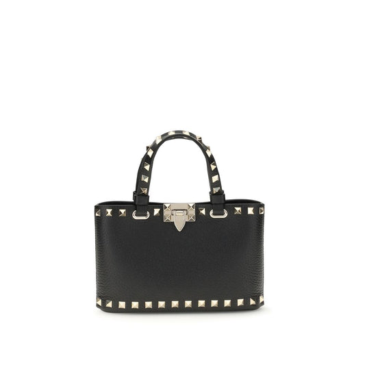 Borsa Valentino Garavani in pelle di vitello nera