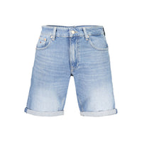Pantaloncini da uomo in cotone Tommy Hilfiger Azzurro
