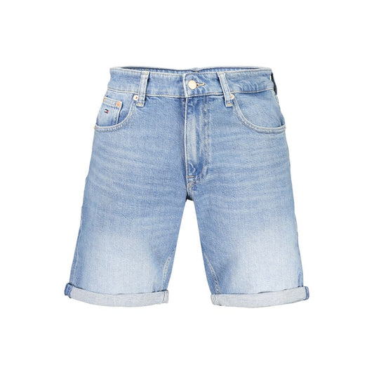 Pantaloncini da uomo in cotone Tommy Hilfiger Azzurro