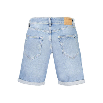 Pantaloncini da uomo in cotone Tommy Hilfiger Azzurro