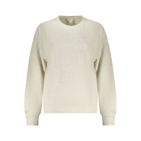 Felpa da donna in cotone grigio Calvin Klein