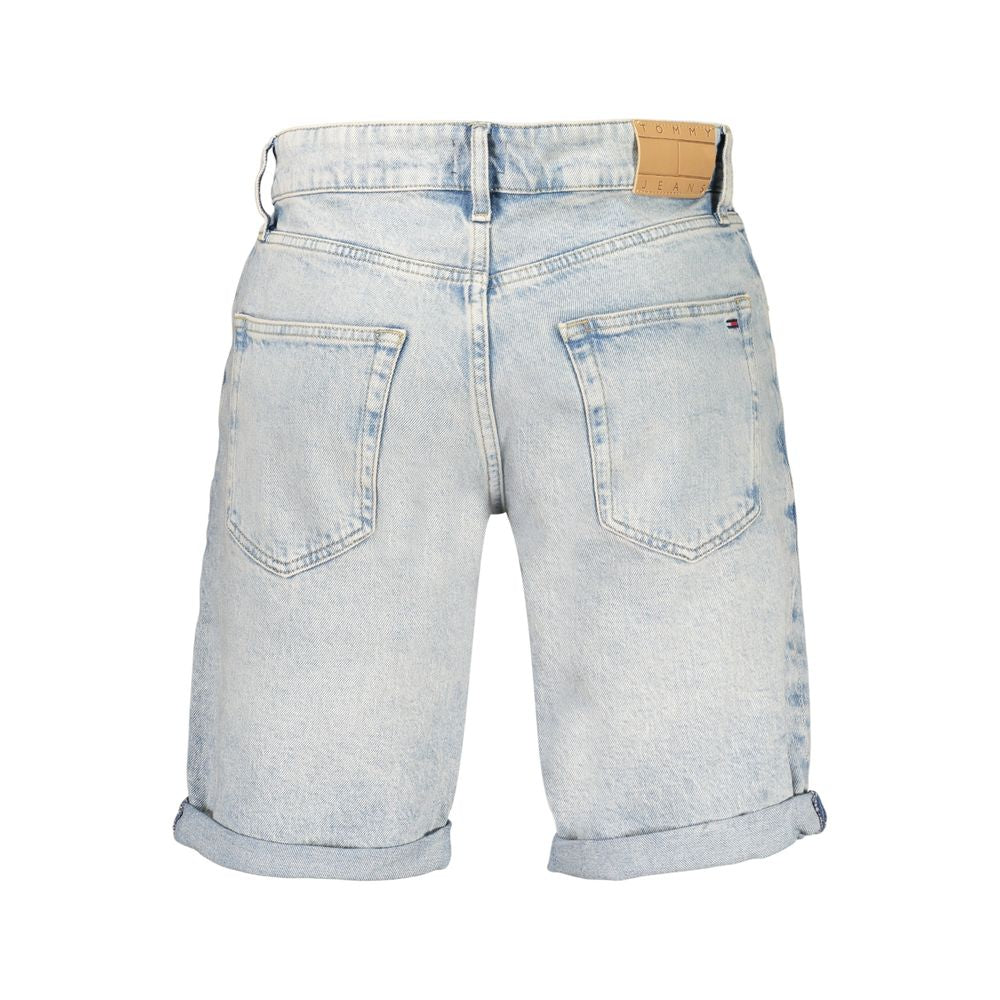 Short da uomo Tommy Hilfiger Azzurro in cotone