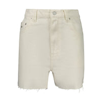 Shorts da donna in cotone bianco Tommy Hilfiger