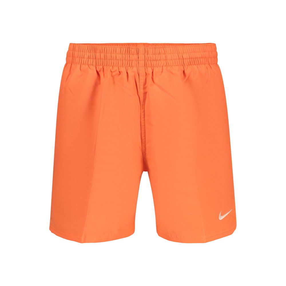 Costume da Bagno Corto da Uomo Nike in Poliestere Arancione