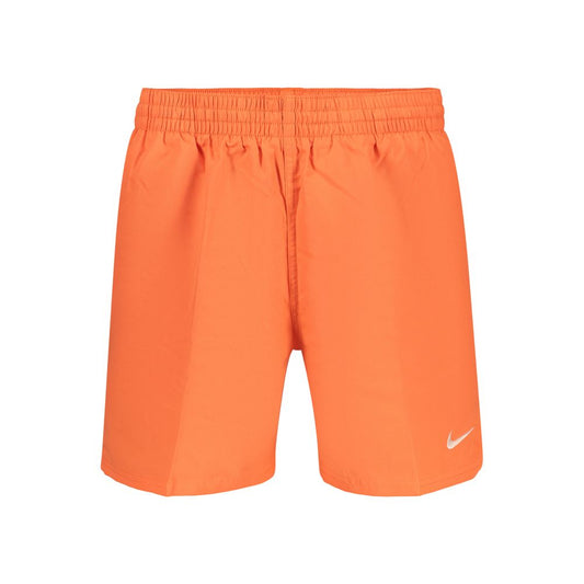 Costume da Bagno Corto da Uomo Nike in Poliestere Arancione