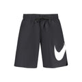Short de bain en polyester noir pour homme Nike