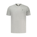 T-shirt gris en coton pour homme Calvin Klein