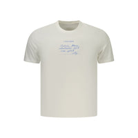 T-shirt Calvin Klein blanc en coton pour homme