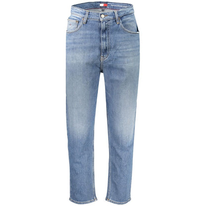 Jeans da donna Tommy Hilfiger in cotone blu