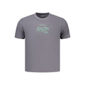 T-shirt Calvin Klein da uomo in cotone grigio