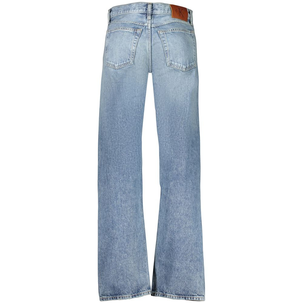 Jeans da uomo Calvin Klein in cotone blu