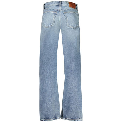 Jeans da uomo Calvin Klein in cotone blu