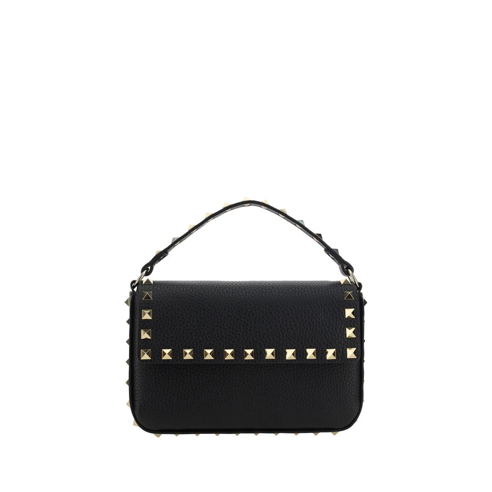 Sac porté épaule Valentino Garavani en cuir de veau noir