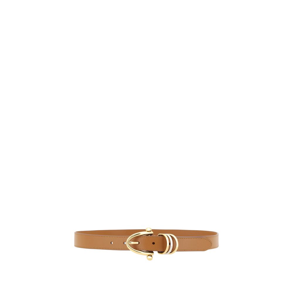 Cintura Chloé in pelle di vitello beige Bos Taurus