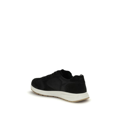 Sneakers sportive Prada in poliammide riciclata nera