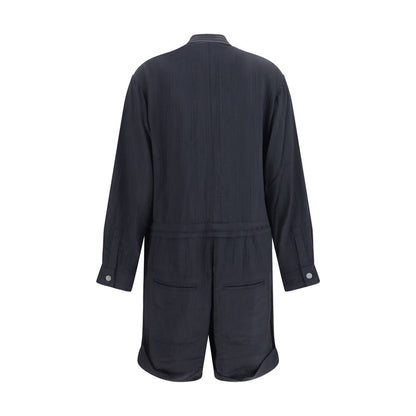 Combinaison en viscose noire Isabel Marant Étoile