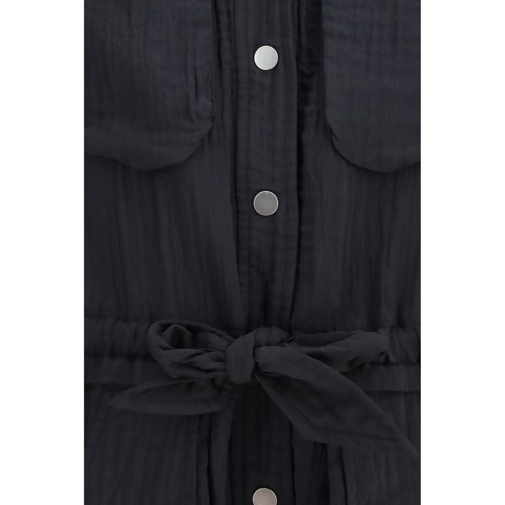 Combinaison en viscose noire Isabel Marant Étoile