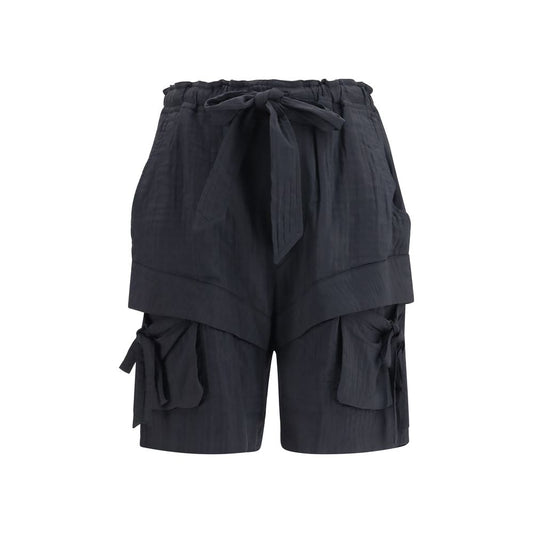 Isabel Marant Étoile Bermuda Neri In Viscosa