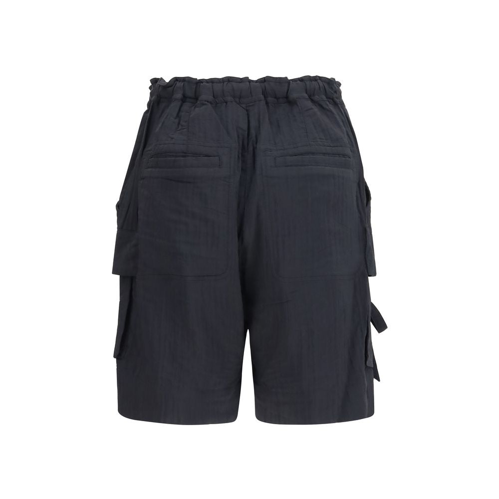 Isabel Marant Étoile Bermuda Neri In Viscosa