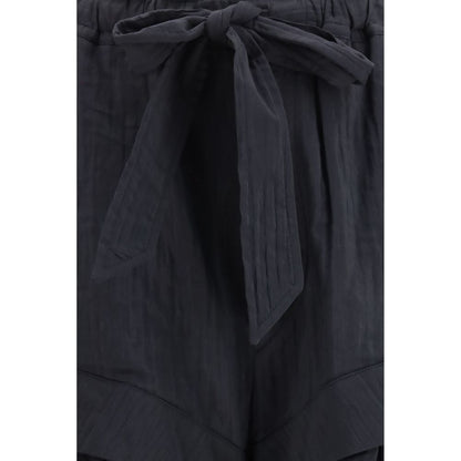 Isabel Marant Étoile Bermuda Neri In Viscosa