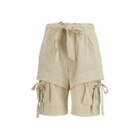 Shorts Bermuda Isabel Marant Étoile in viscosa beige