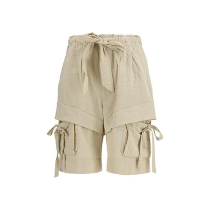 Shorts Bermuda Isabel Marant Étoile in viscosa beige