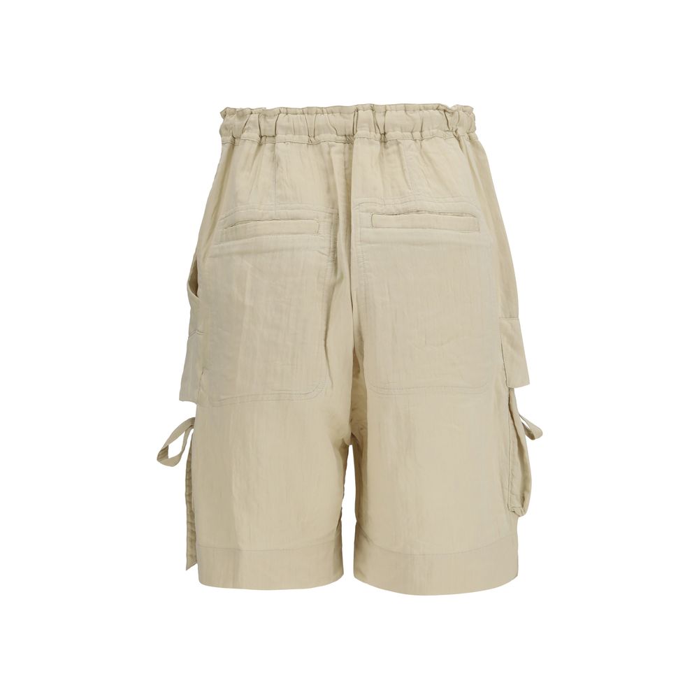Shorts Bermuda Isabel Marant Étoile in viscosa beige