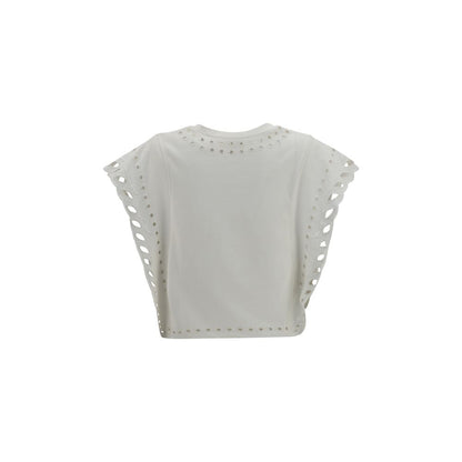 T-Shirt Isabel Marant Étoile Bianca in Cotone