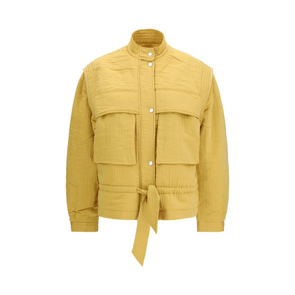 Giacca Lunga Multicolore in Modal Isabel Marant Étoile