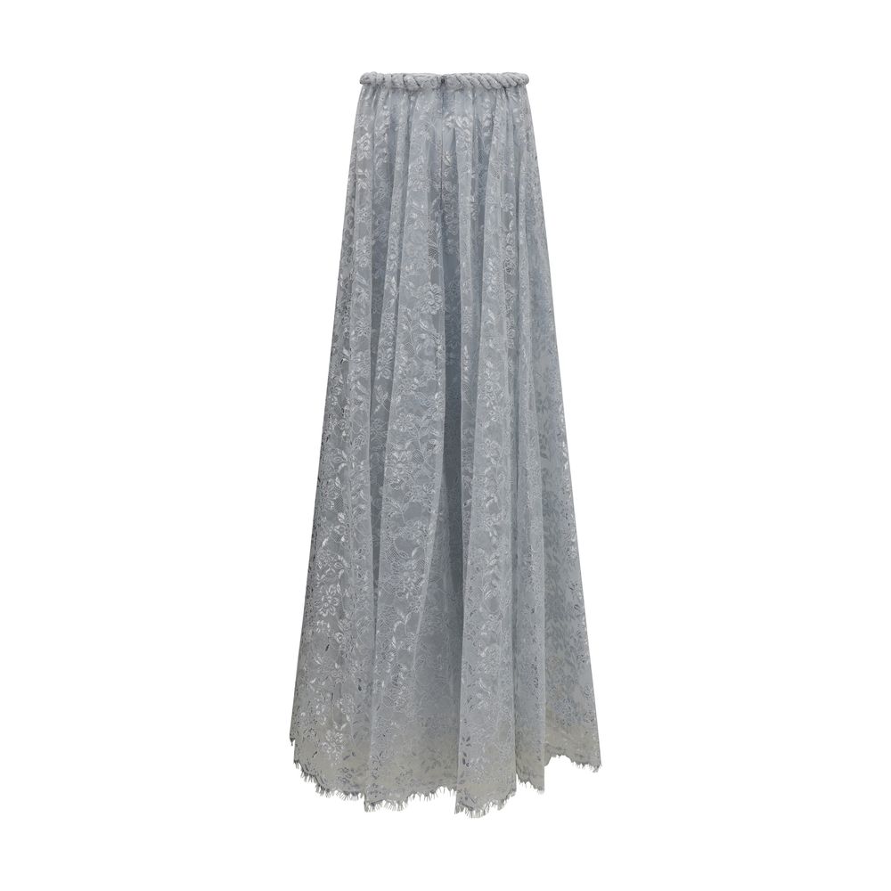 Cappotto Zimmermann in poliestere color argento