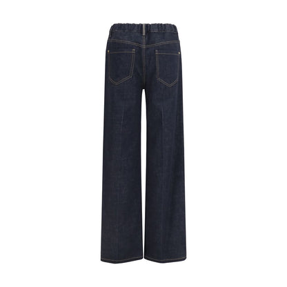 Brunello Cucinelli Jeans di Cotone Blu