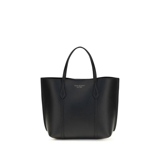 Tory Burch Borsa in pelle di vitello nera Bos Taurus