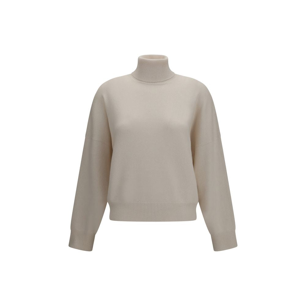 Brunello Cucinelli Maglione Beige in Cashmere