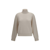 Brunello Cucinelli Maglione Beige in Cashmere