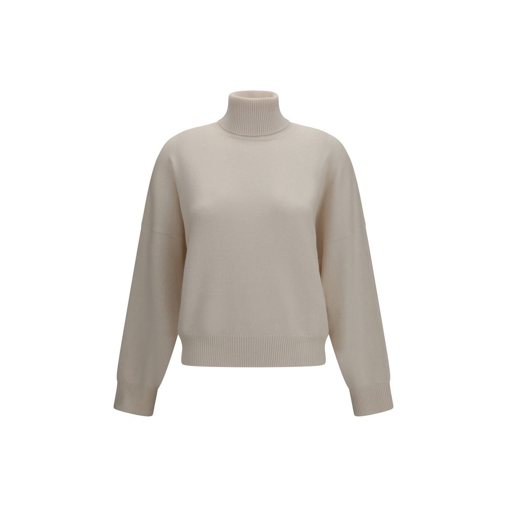 Brunello Cucinelli Beige Cashmere Sweater