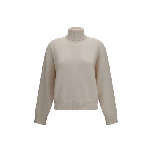 Brunello Cucinelli Maglione Beige in Cashmere