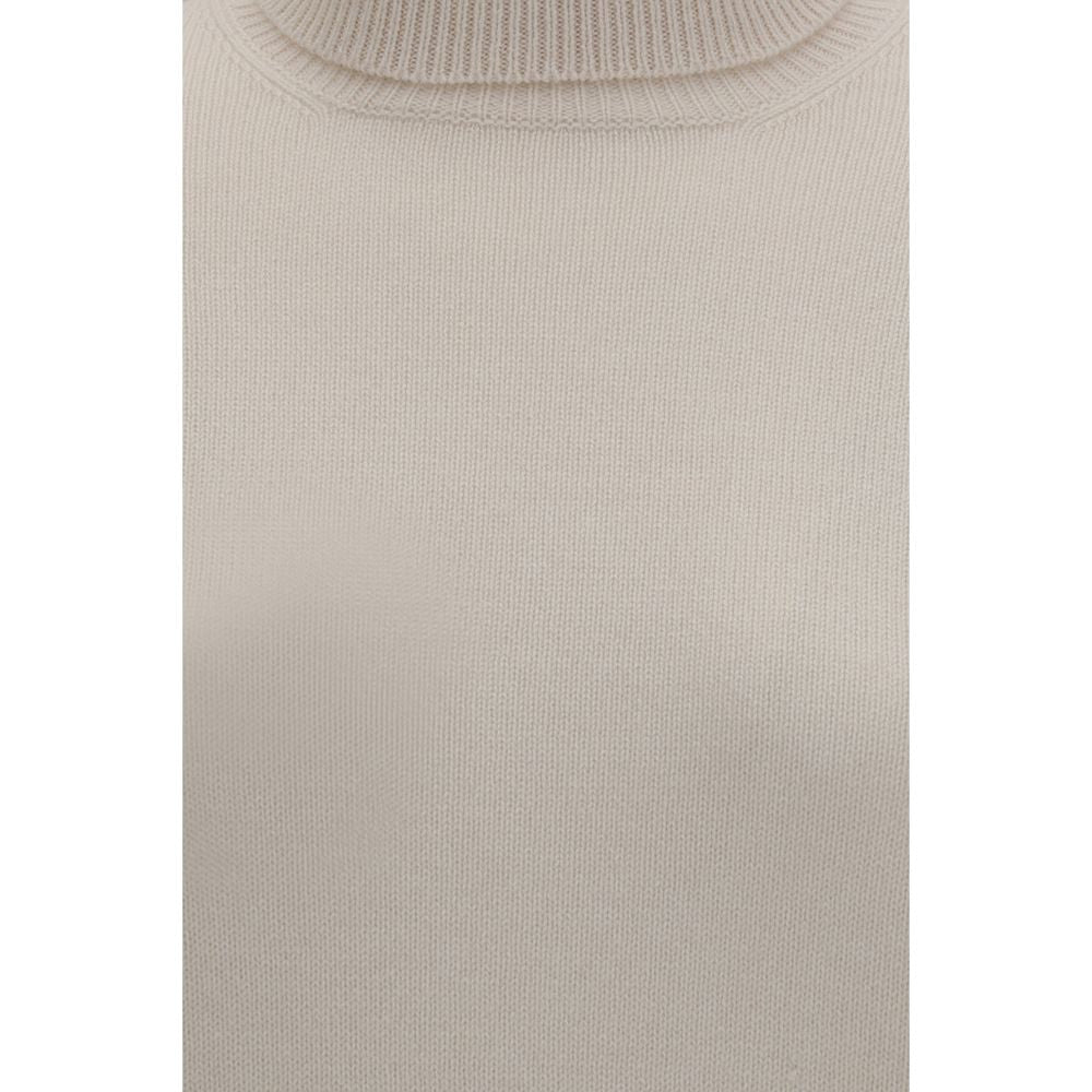 Brunello Cucinelli Maglione Beige in Cashmere