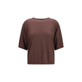 Maglione in cashmere viola Brunello Cucinelli