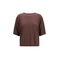 Maglione in cashmere viola Brunello Cucinelli