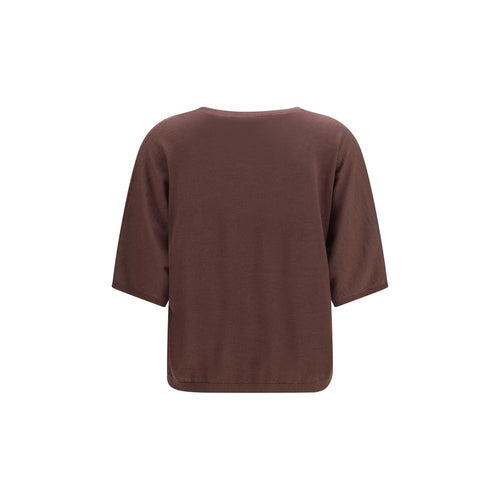 Brunello Cucinelli Pullover aus lila Kaschmir