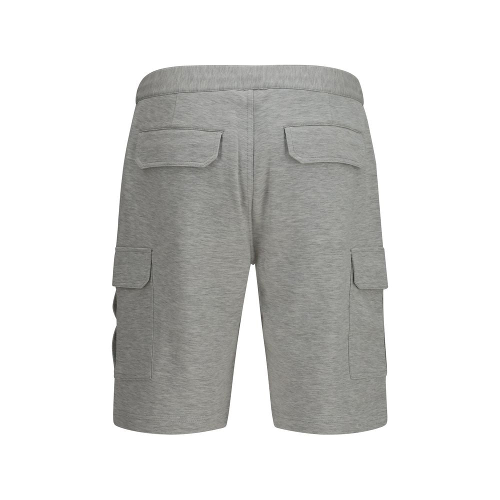 Shorts Bermuda Brunello Cucinelli in cotone grigio