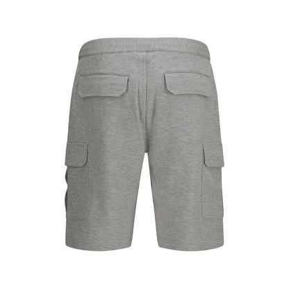 Shorts Bermuda Brunello Cucinelli in cotone grigio