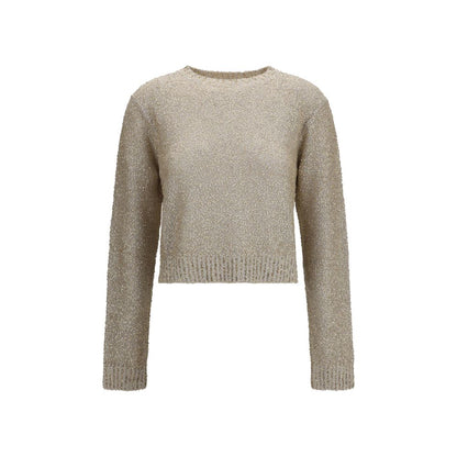 Felpa Brunello Cucinelli in lino beige