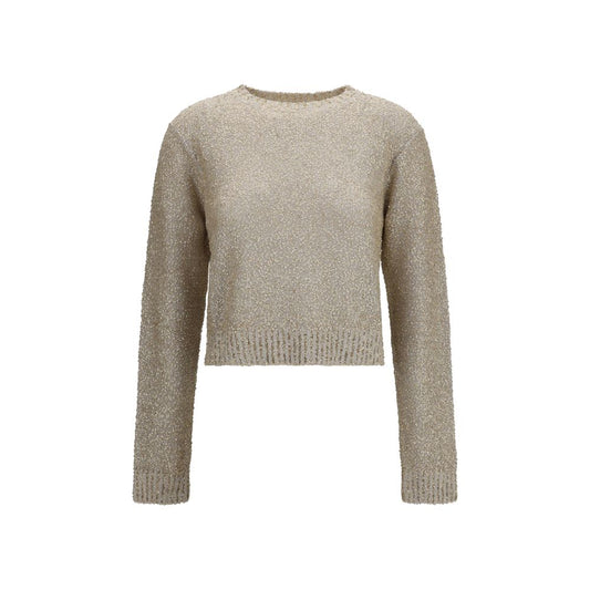 Felpa Brunello Cucinelli in lino beige