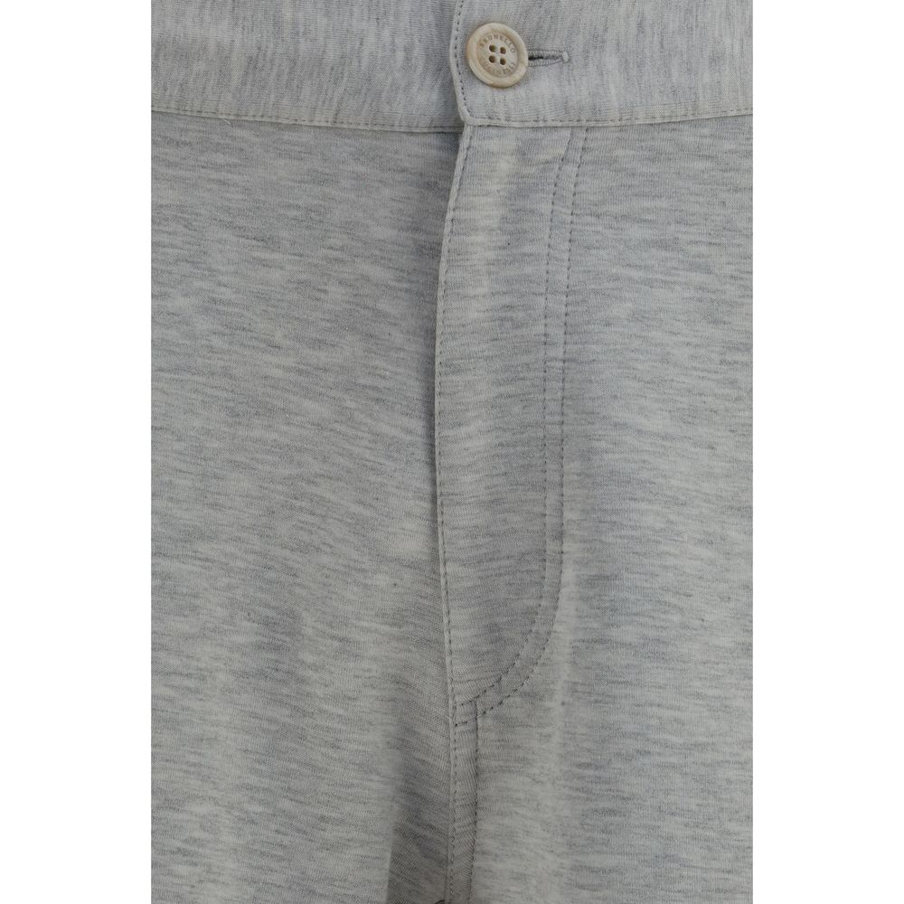 Shorts Bermuda Brunello Cucinelli in cotone grigio