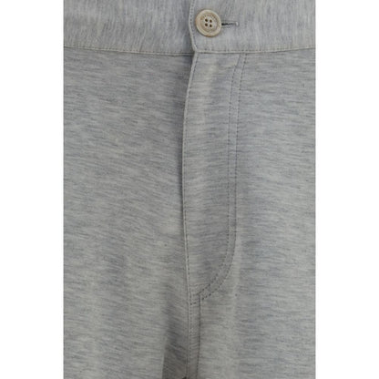 Shorts Bermuda Brunello Cucinelli in cotone grigio