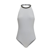 Costume da bagno intero Brunello Cucinelli in poliammide bianco