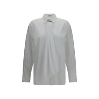 Camicia elegante bianca in cotone Brunello Cucinelli