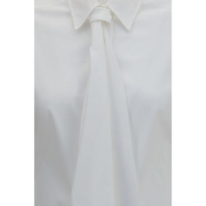 Chemise habillée en coton blanc Brunello Cucinelli